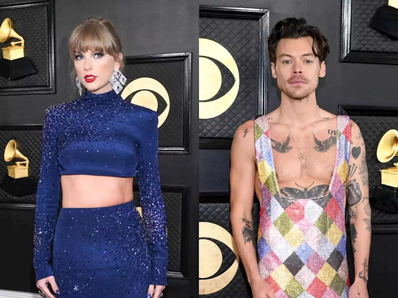 Taylor Swift, Harry Styles, & More of the Best Sparkly Looks on the 2023 Grammys Red Carpet