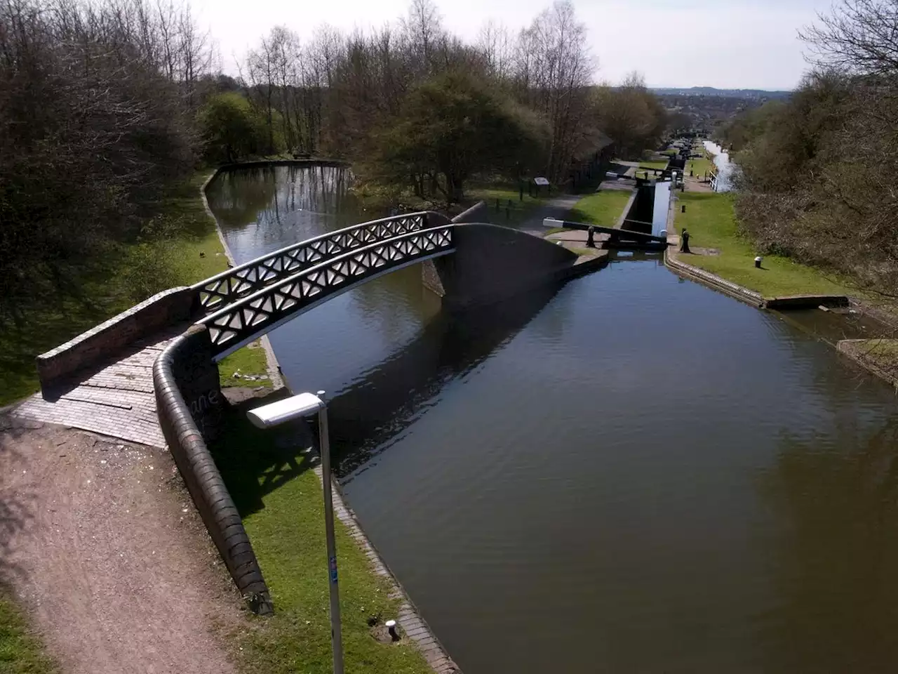 Man found seriously injured near canal is rushed to hospital