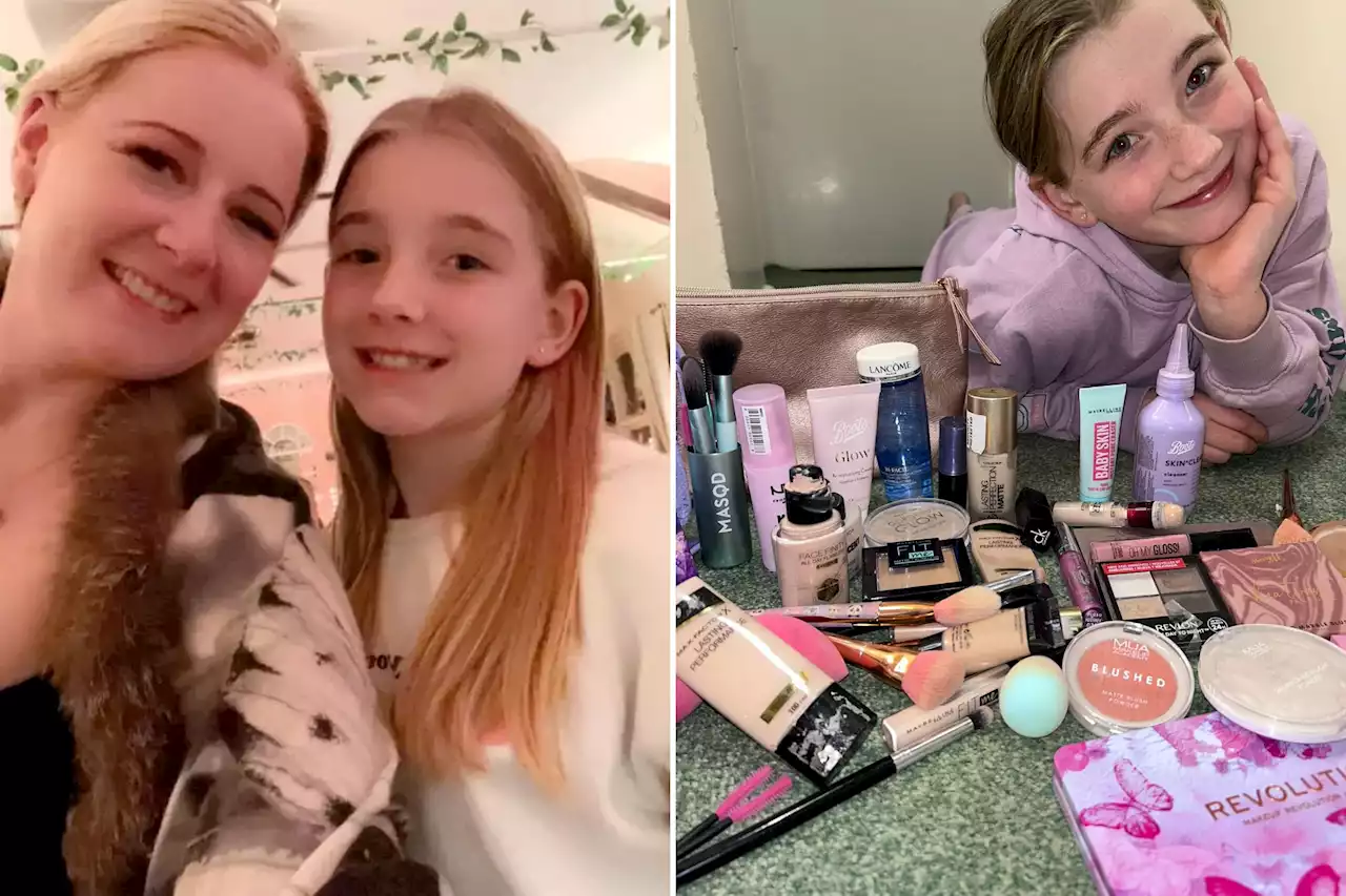 My girl, 10, spends £100 a month on makeup - I'm judged, it's not neglect