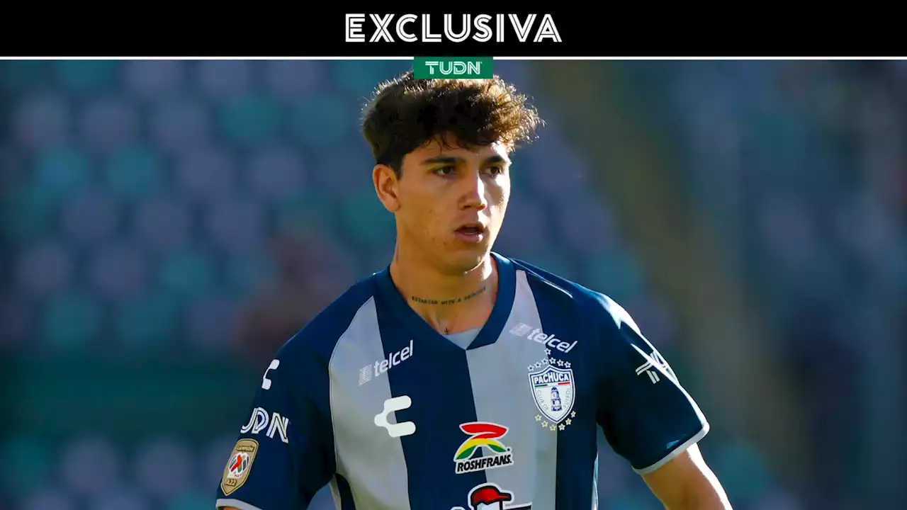 Kevin Álvarez del Pachuca sabe que no tiene mucho tiempo para irse a Europa