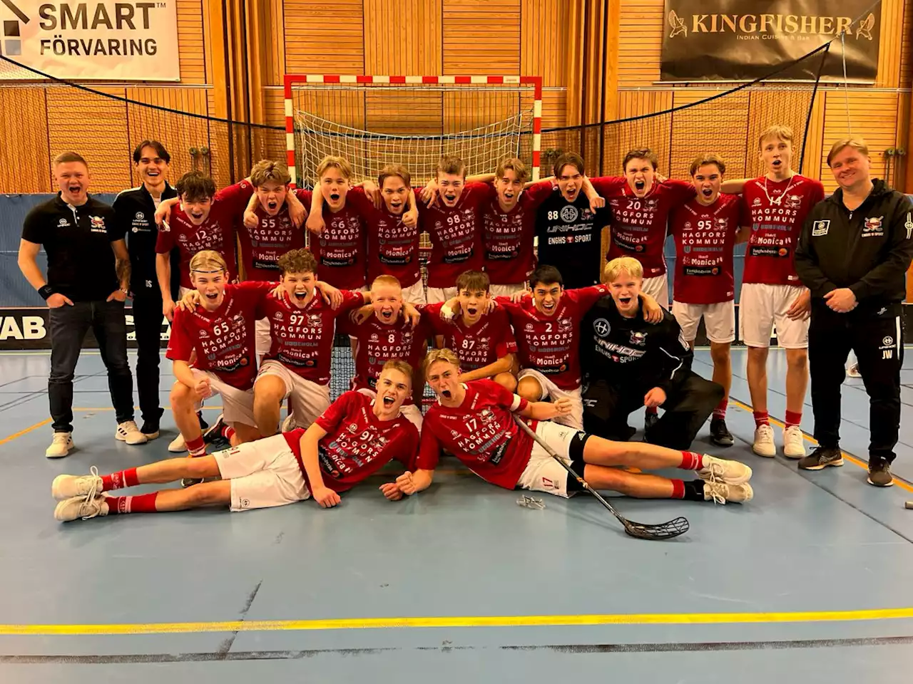 Spelade trots feber – Hagfors IBS klart för Innebandyfesten: ”Kan vinna guld”