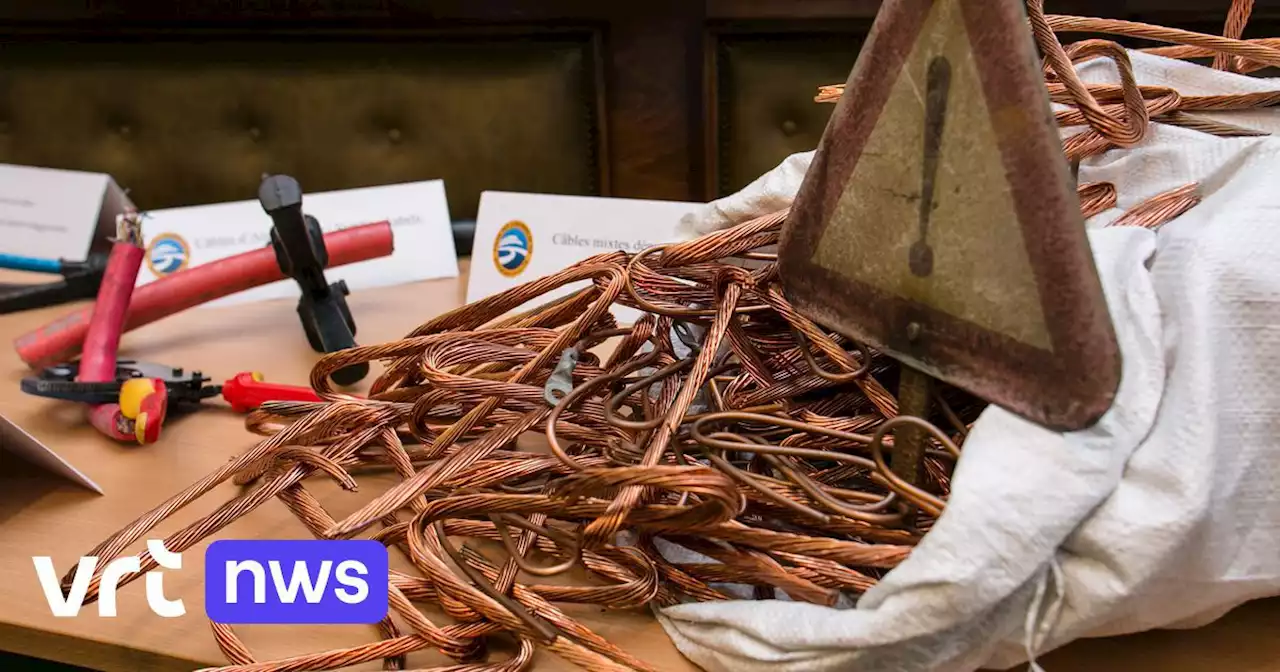 Infrabel plaatst GPS-trackers na recordaantal kabeldiefstallen: 'Dievenbendes zijn actiever door stijgende prijs van koper'