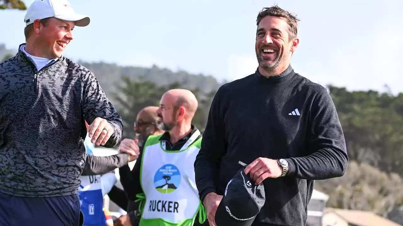 Aaron Rodgers wins pro-am at Pebble Beach as weather delay forces Monday finish