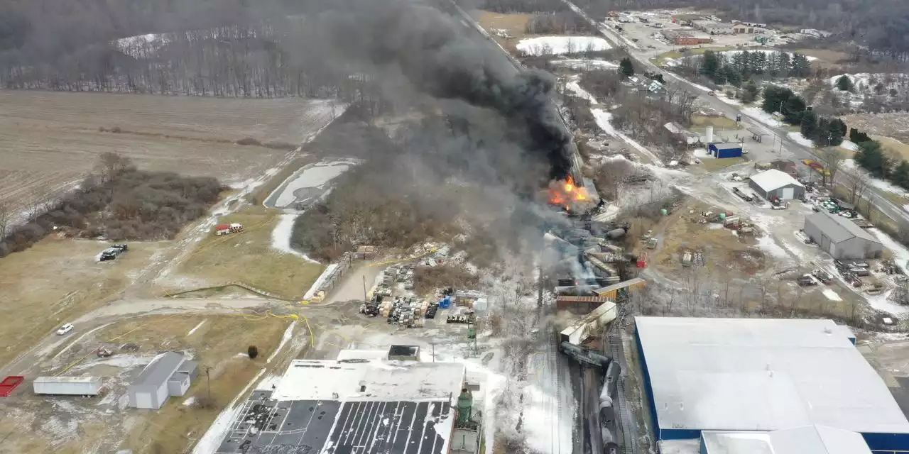 Ohio Officials Plan to Release Chemical Gas on Derailed Train Cars to Prevent Explosion