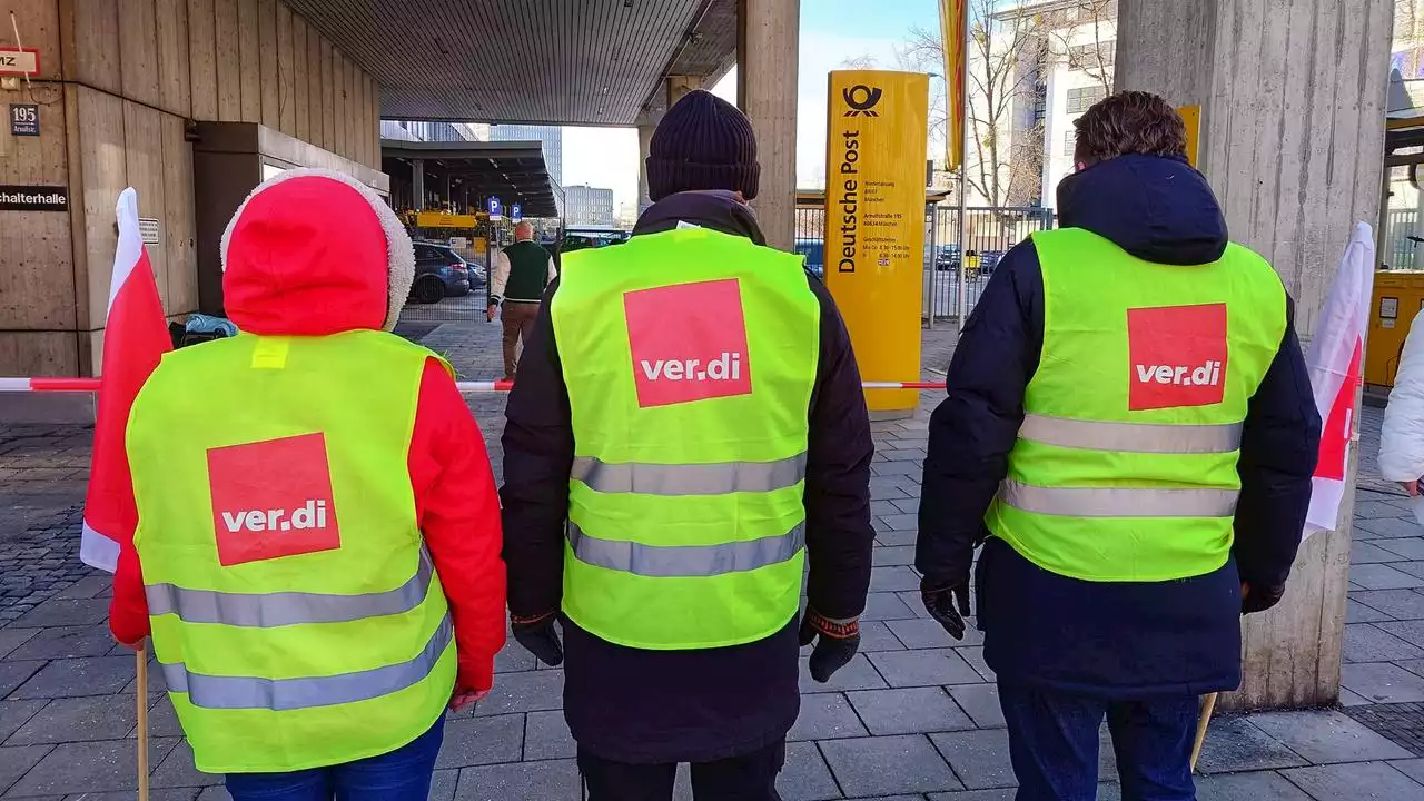 Tarifstreit: Neue Warnstreikwelle bei der Post hat begonnen