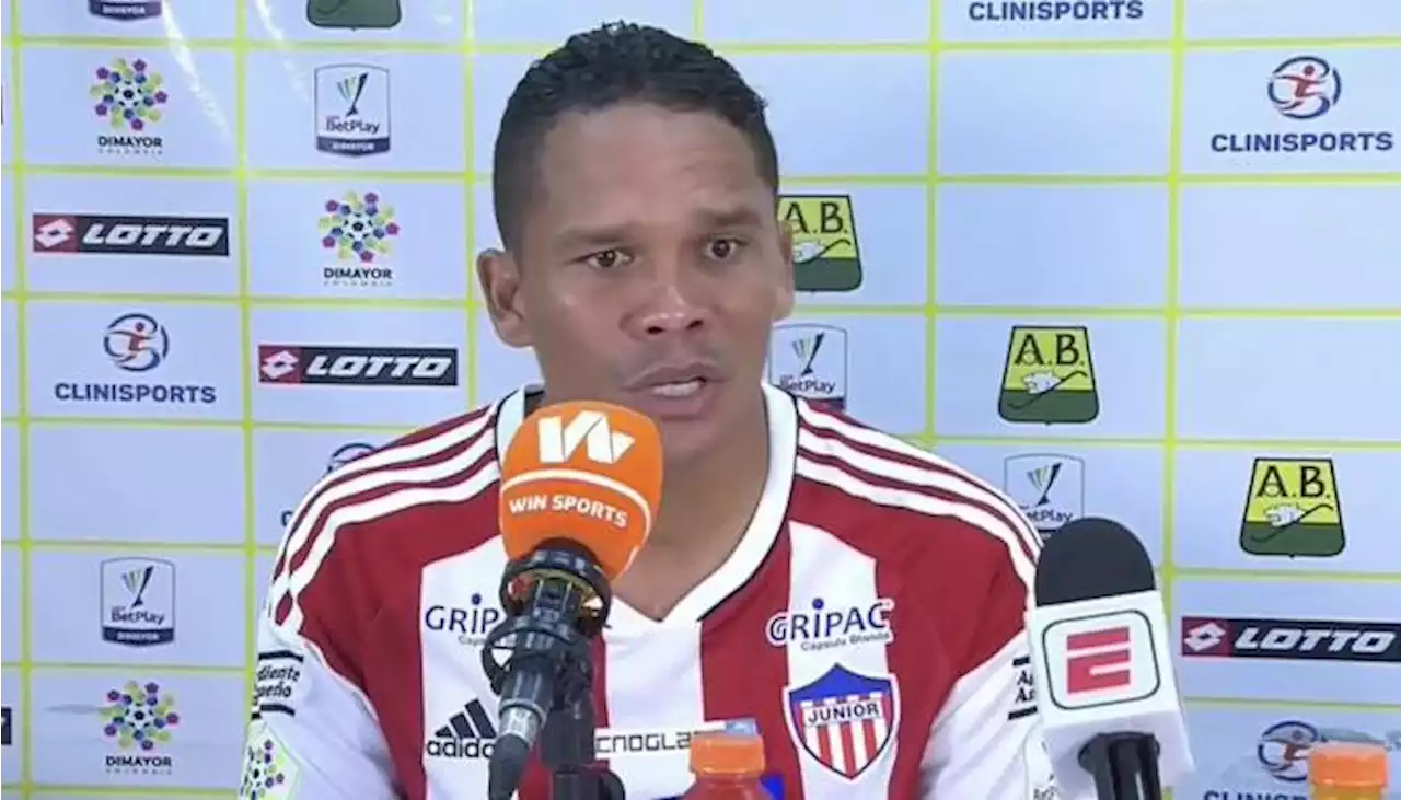 Carlos Bacca: 'Estamos teniendo opciones, pero las estamos fallando'