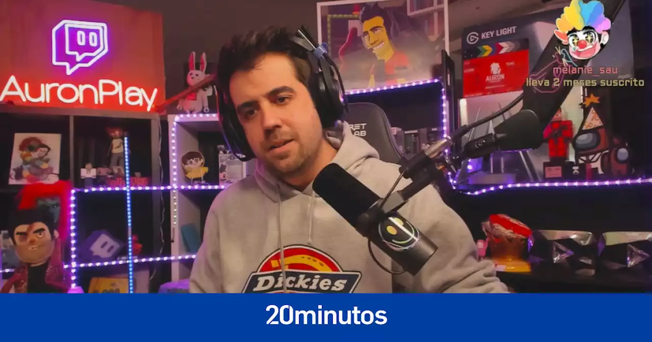 AuronPlay responde a la polémica de los tuits antiguos de Biyín y anuncia que se toma un descanso en Twitch: 'No me siento bien'