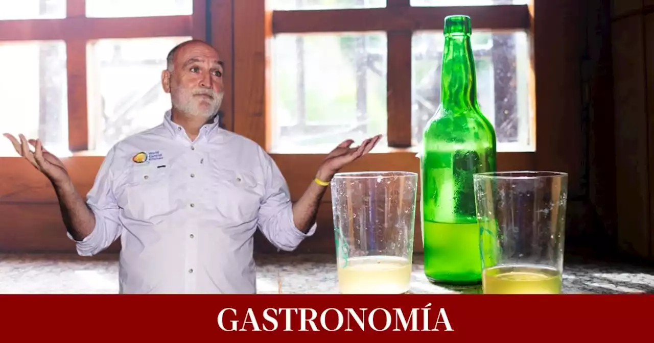 José Andrés, un auténtico amante de la sidra vasca: 'Aunque soy asturiano, me encanta el sagardo vasco'