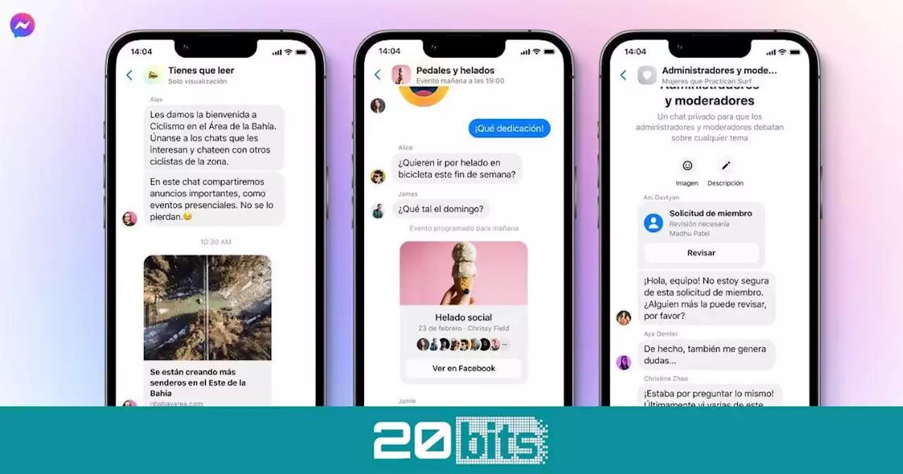 Novedades en Meta: los Chats de Comunidades para Messenger y Facebook llegan a España