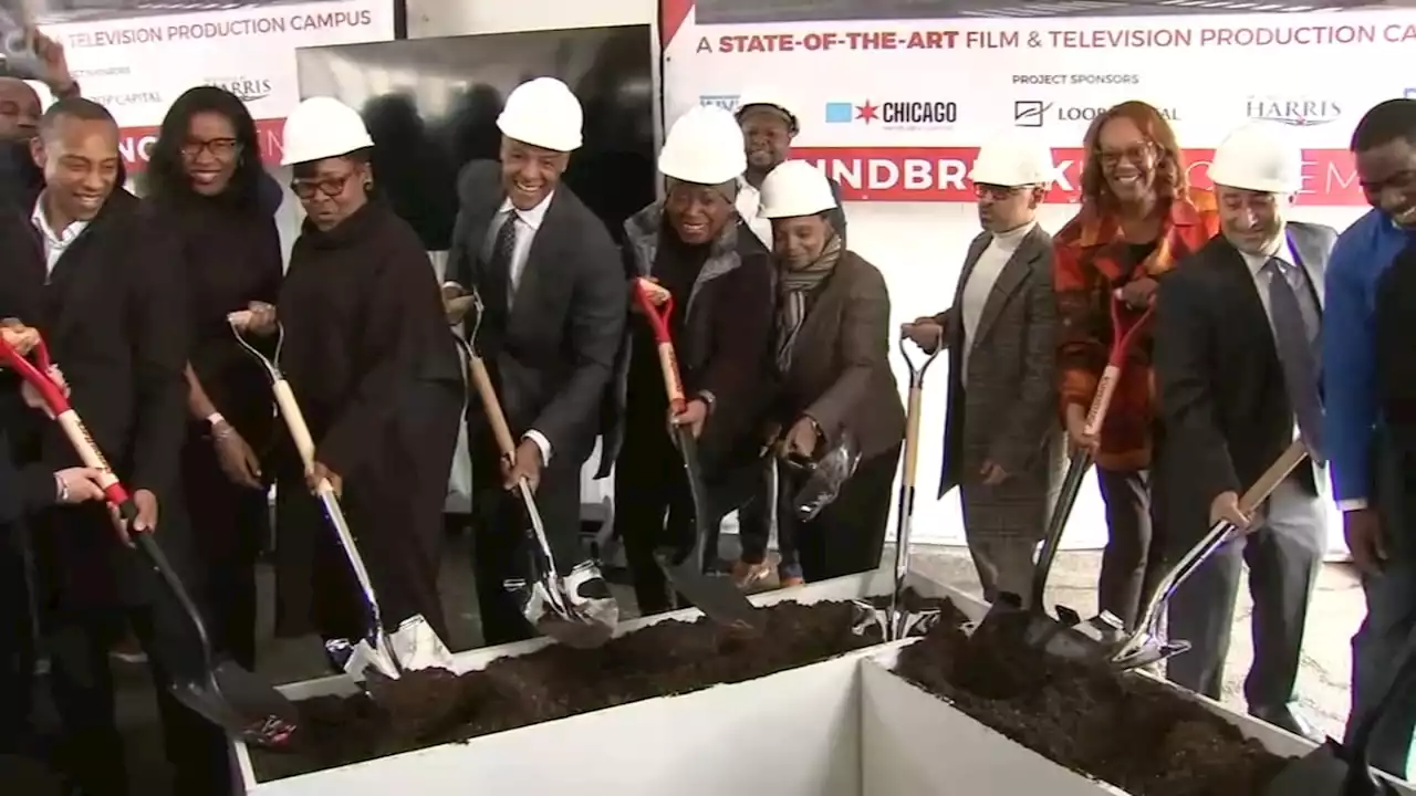 New TV, film studio breaks ground in South Shore where vacant buildings once stood