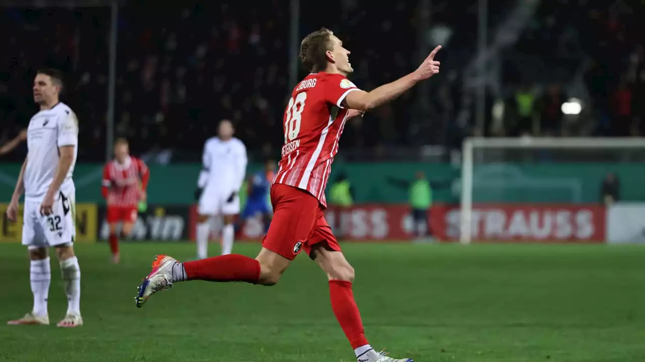 DFB-Pokal: Traumtor nach Torwart-Bock! Freiburg weiter