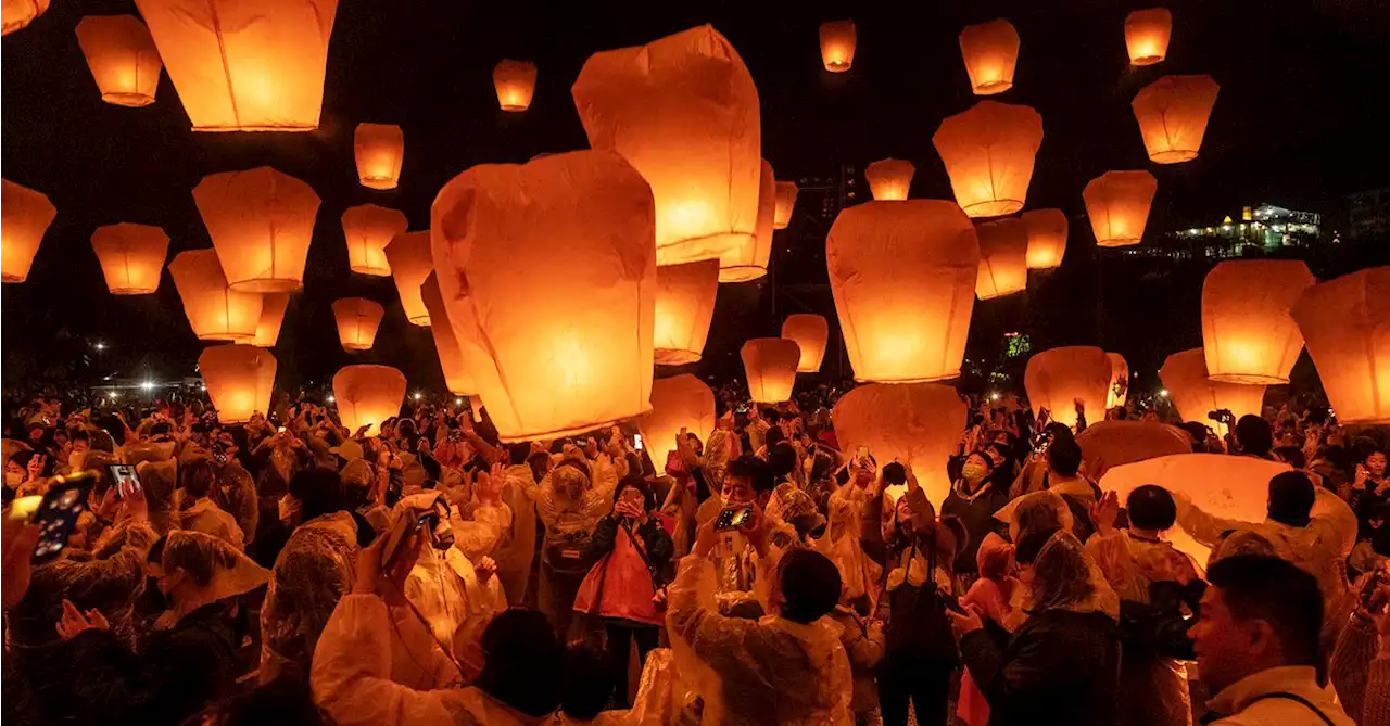 See The Magnificent Display Of Lights For The Lunar New Year Lantern Festival