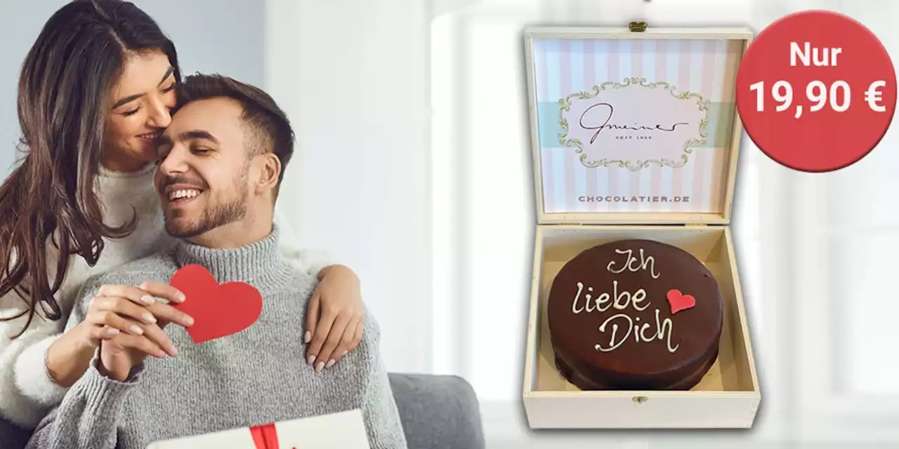 Hausgemachte Sachertorte der Confiserie Gmeiner für nur 19,90 Euro