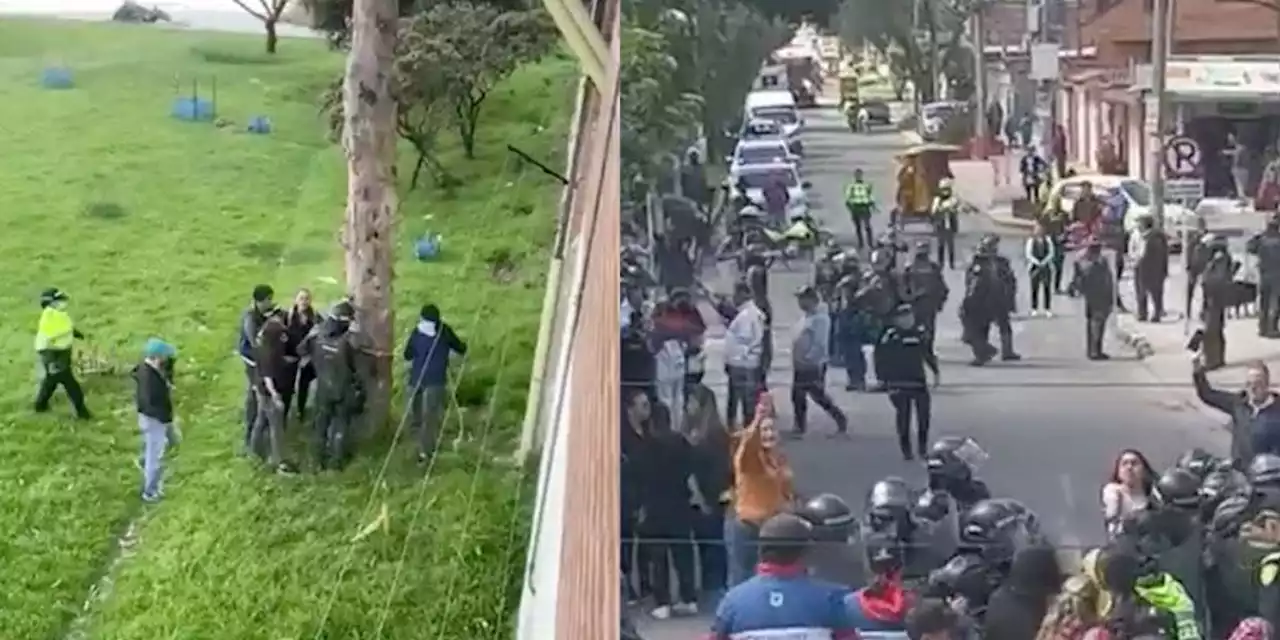 “Levantaron a golpes a mujeres embarazadas”: protesta en Kennedy por construcción de colegio