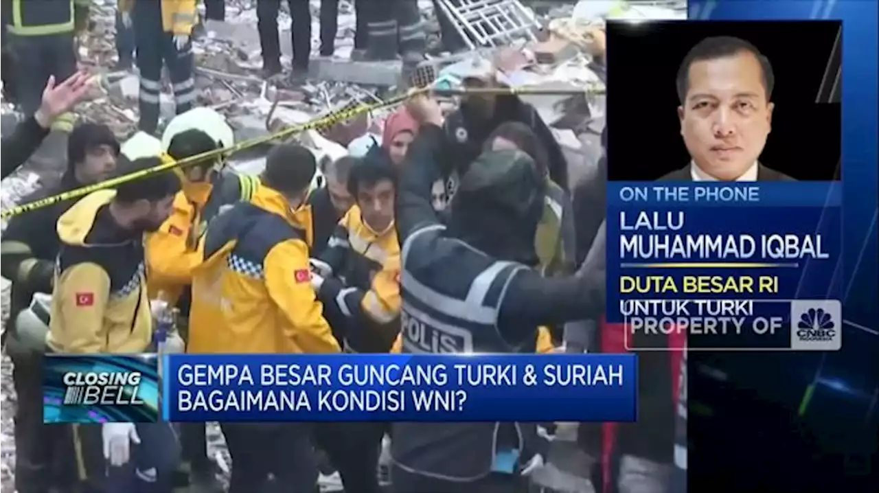 Dubes RI: Bantu Evakuasi Gempa Turki, RI Kirim Tim Basarnas