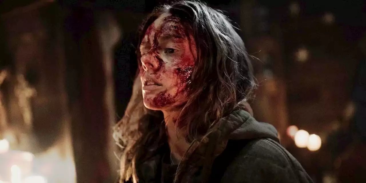 Samara Weaving Is Covered in Blood (Again) in First 'Azrael' Image