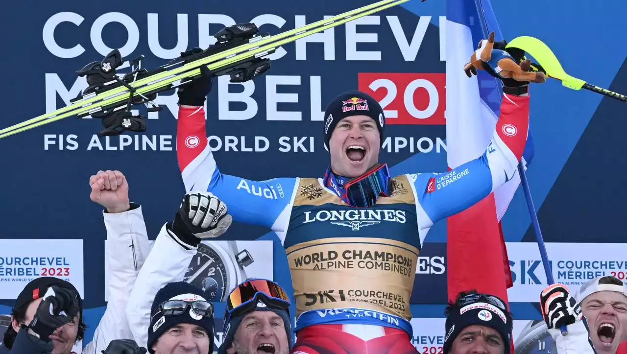 (S+) Alpine Ski-WM 2023: Alexis Pinturault gewinnt sein Heimrennen in Courchevel