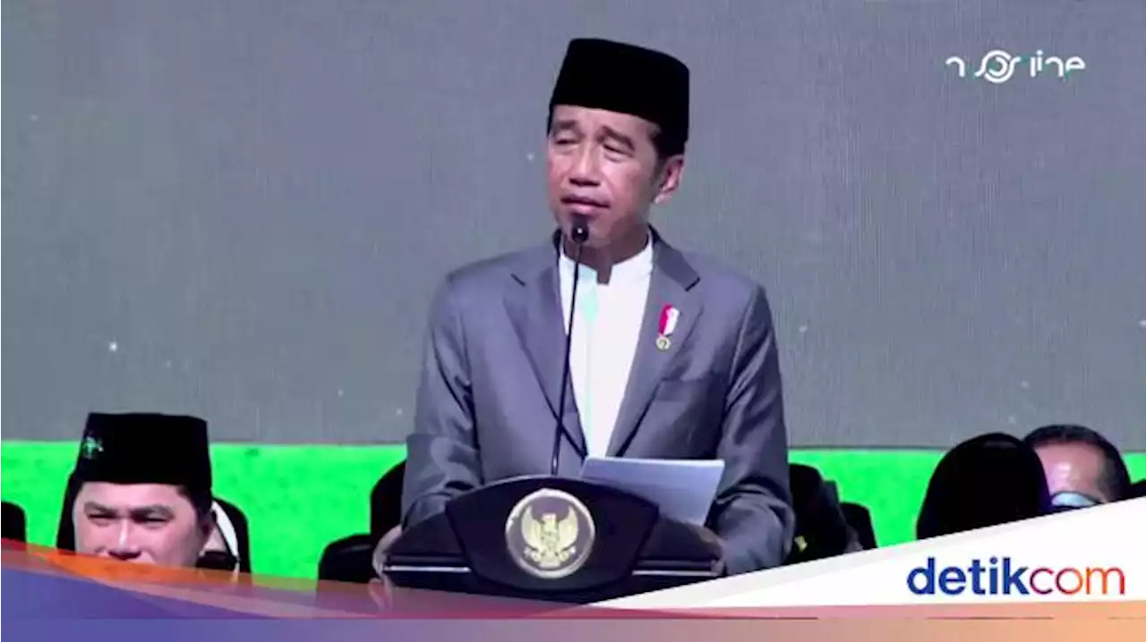 Kelakar Jokowi di Resepsi 1 Abad NU: Sekarang Banser Sudah Senang Queen