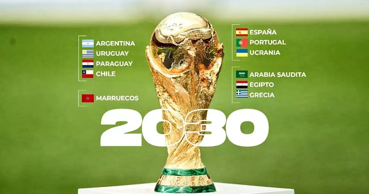 Contra quiénes compite Argentina para ser una de las sedes del Mundial 2030