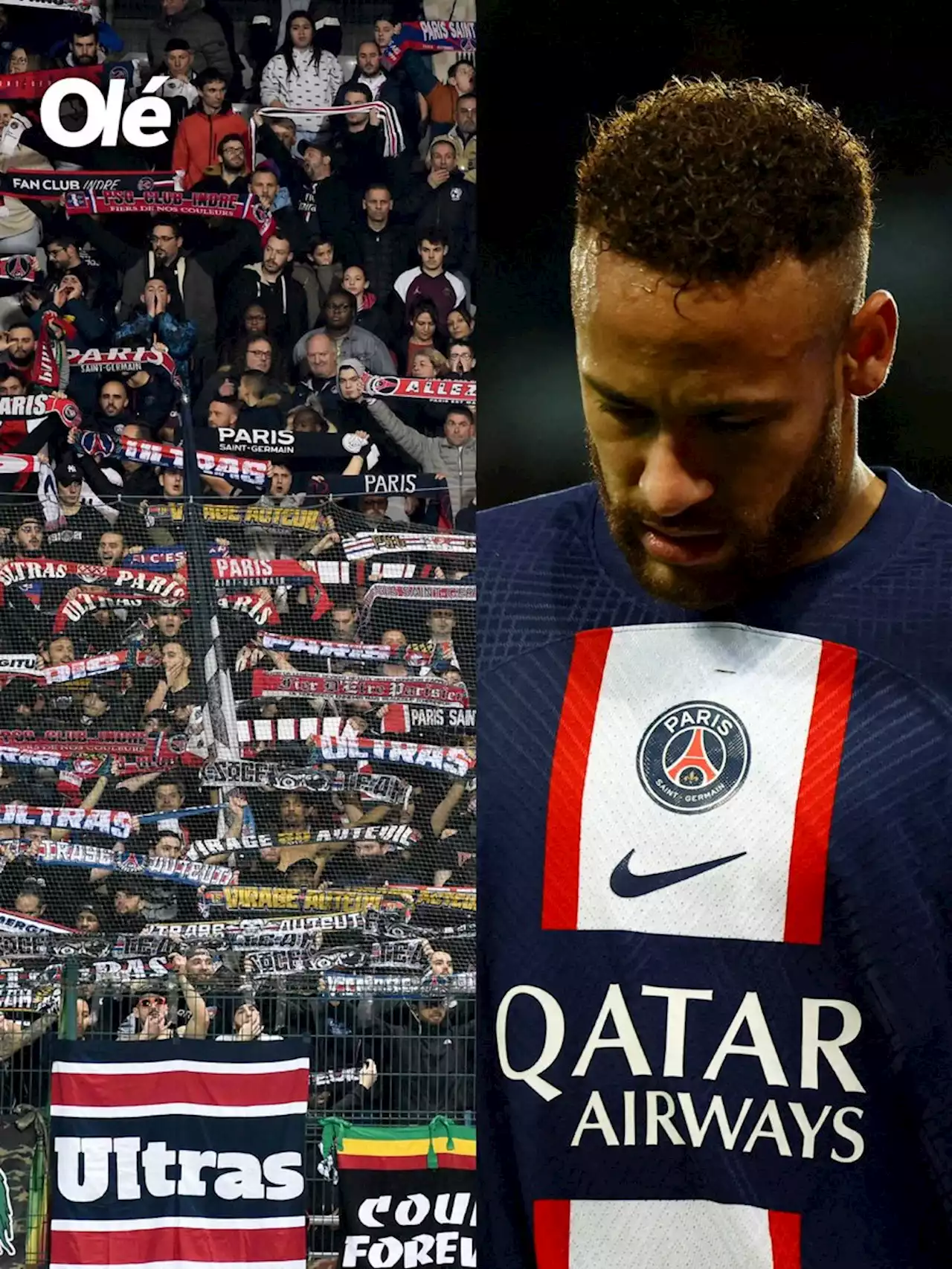 Por qué la barra del PSG no se banca a Neymar