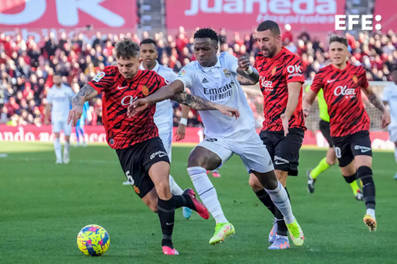 LaLiga denuncia los insultos racistas a Vinicius Jr. en Mallorca