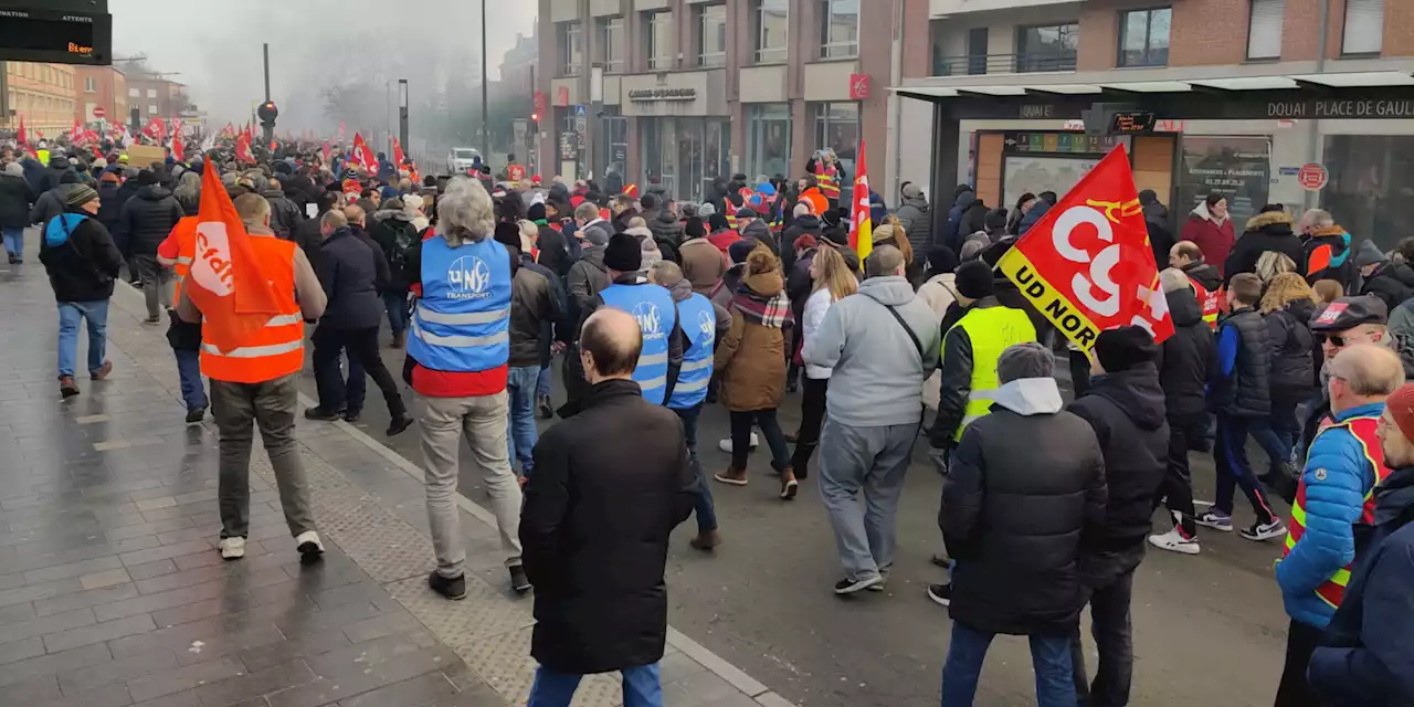 «Je suis prête à continuer» : à Douai, les manifestants contre la réforme des retraites restent mobilisés