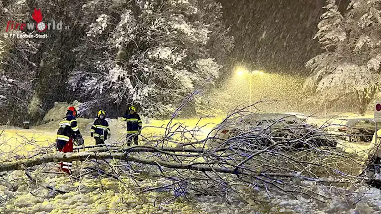 Stmk: Einsatzreiche Woche 5 / 2023 mit 28 Hilfeleistungen für die Feuerwehr Leoben-Stadt