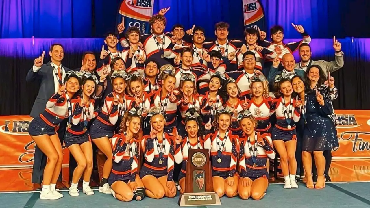 Buffalo Grove High School's cheer team wins state: 'tears of joy'