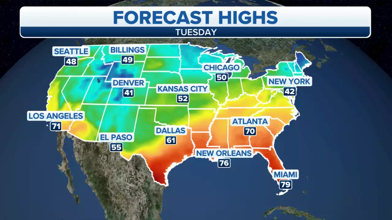 Wet weather brings flooding risk to South, Mississippi Valley