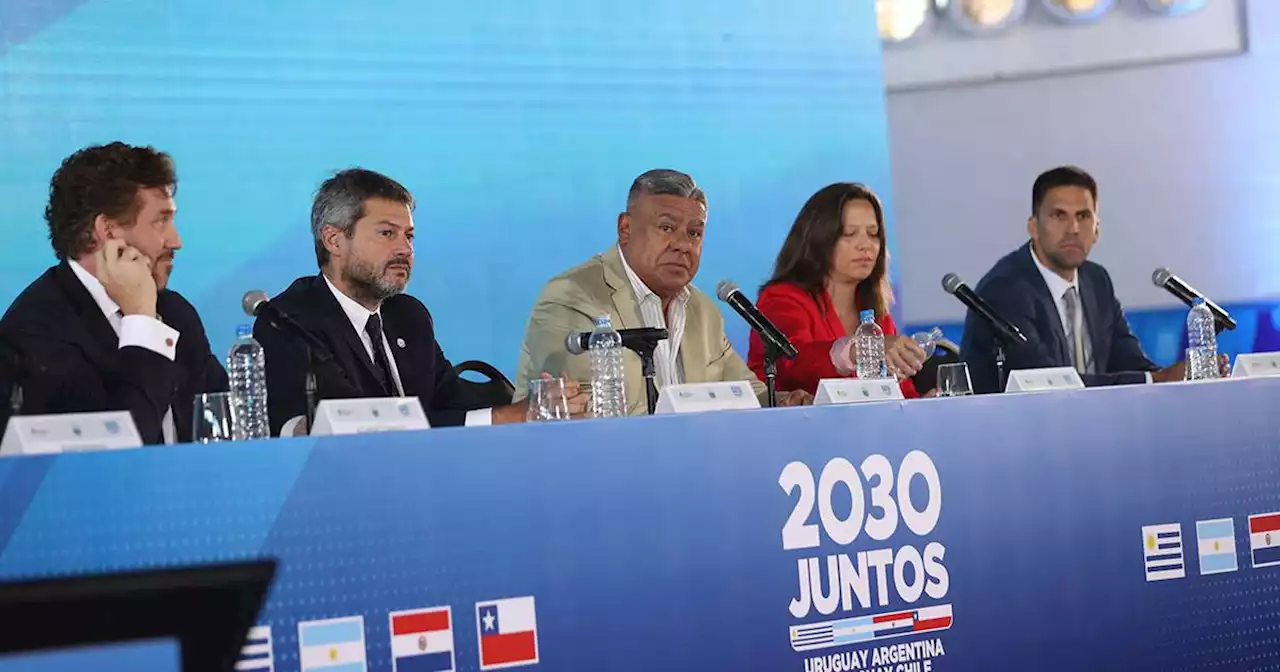 Oficializan candidatura de Argentina, Uruguay, Paraguay y Chile para el Mundial de 2030