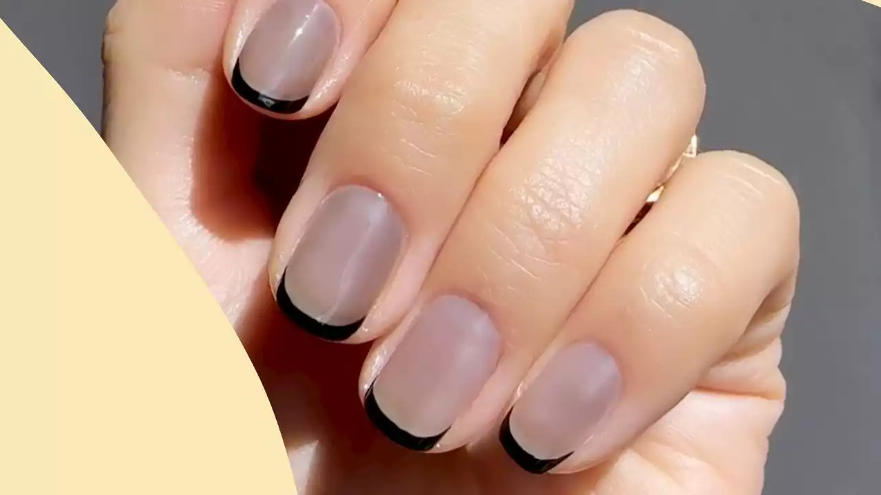 ‘Black sheer pantyhose’ nails are the sexy alternative for Valentine's Day