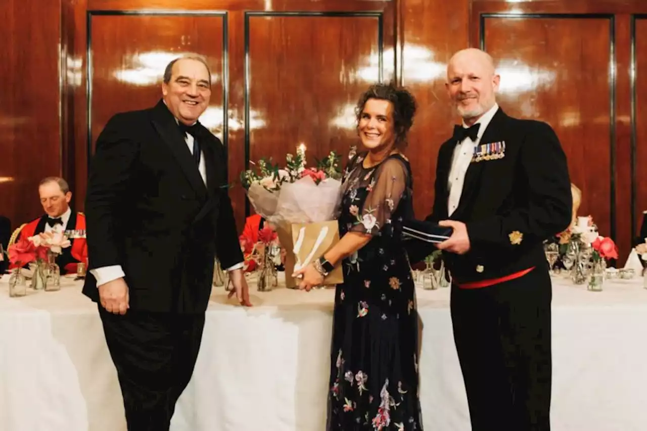 Glasgow Royal Navy member commended at annual affiliates’ dinner