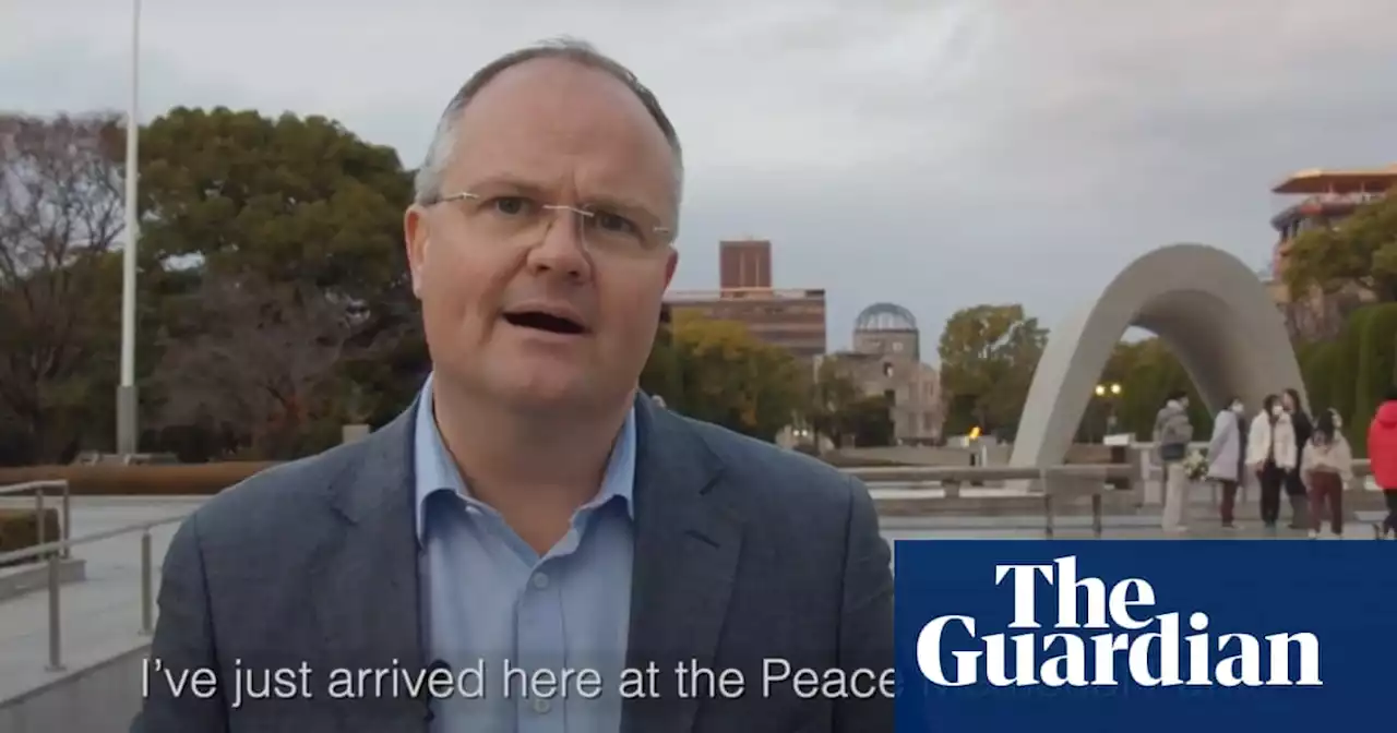 Labor criticises Coalition energy spokesman for filming nuclear power videos at Hiroshima