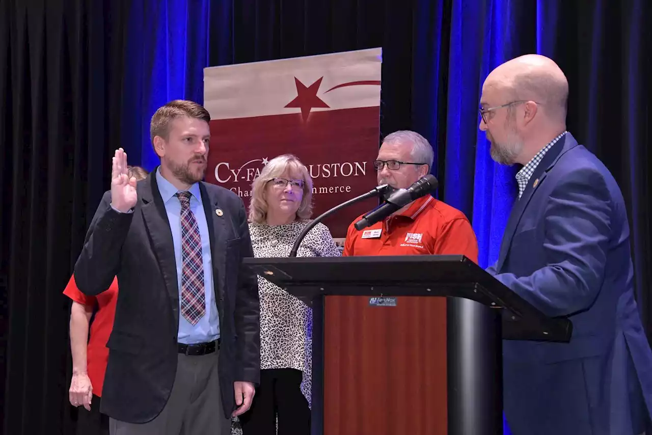 Cy-Fair Houston Chamber of Commerce names Austin Bleess new Chairman of the Board, new board members