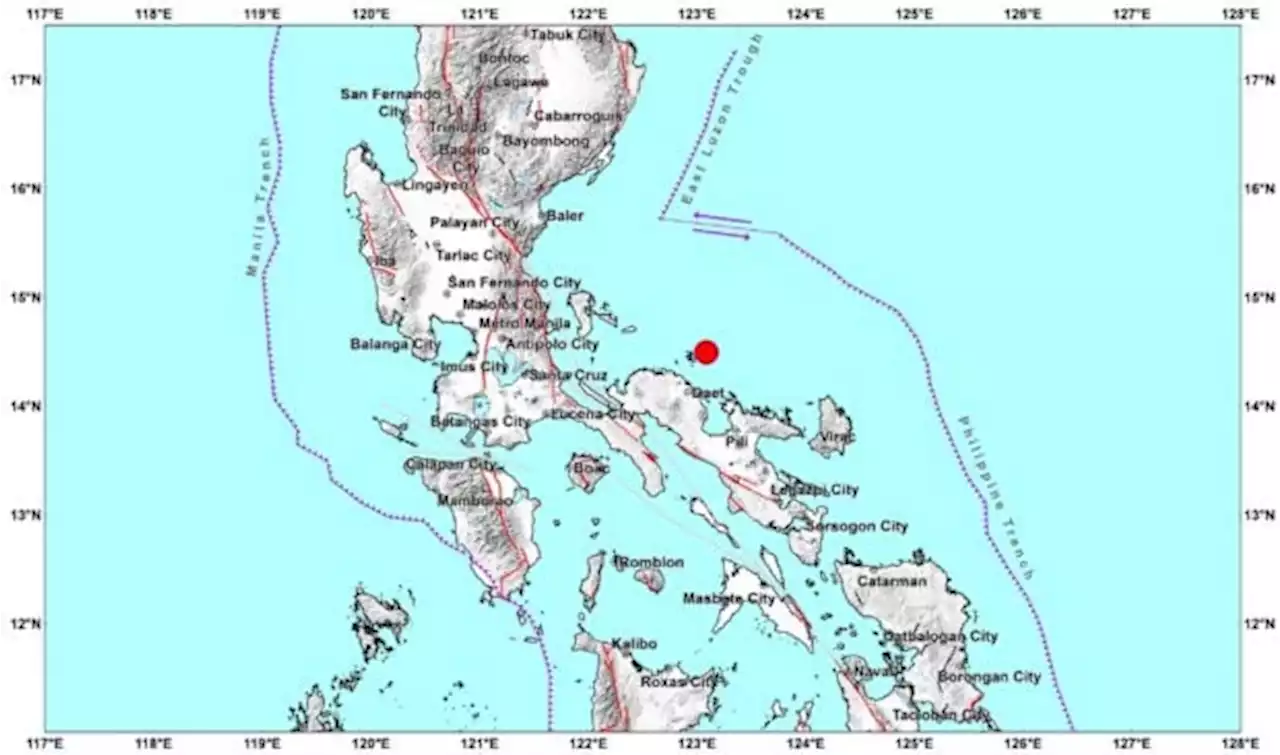 Magnitude 5.1 earthquake hits Camarines Norte, aftershocks expected