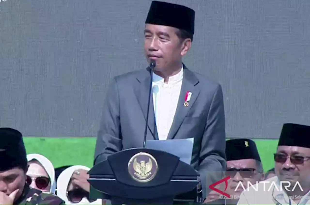 Jokowi: Banser NU Sekarang Sudah Seneng Queen