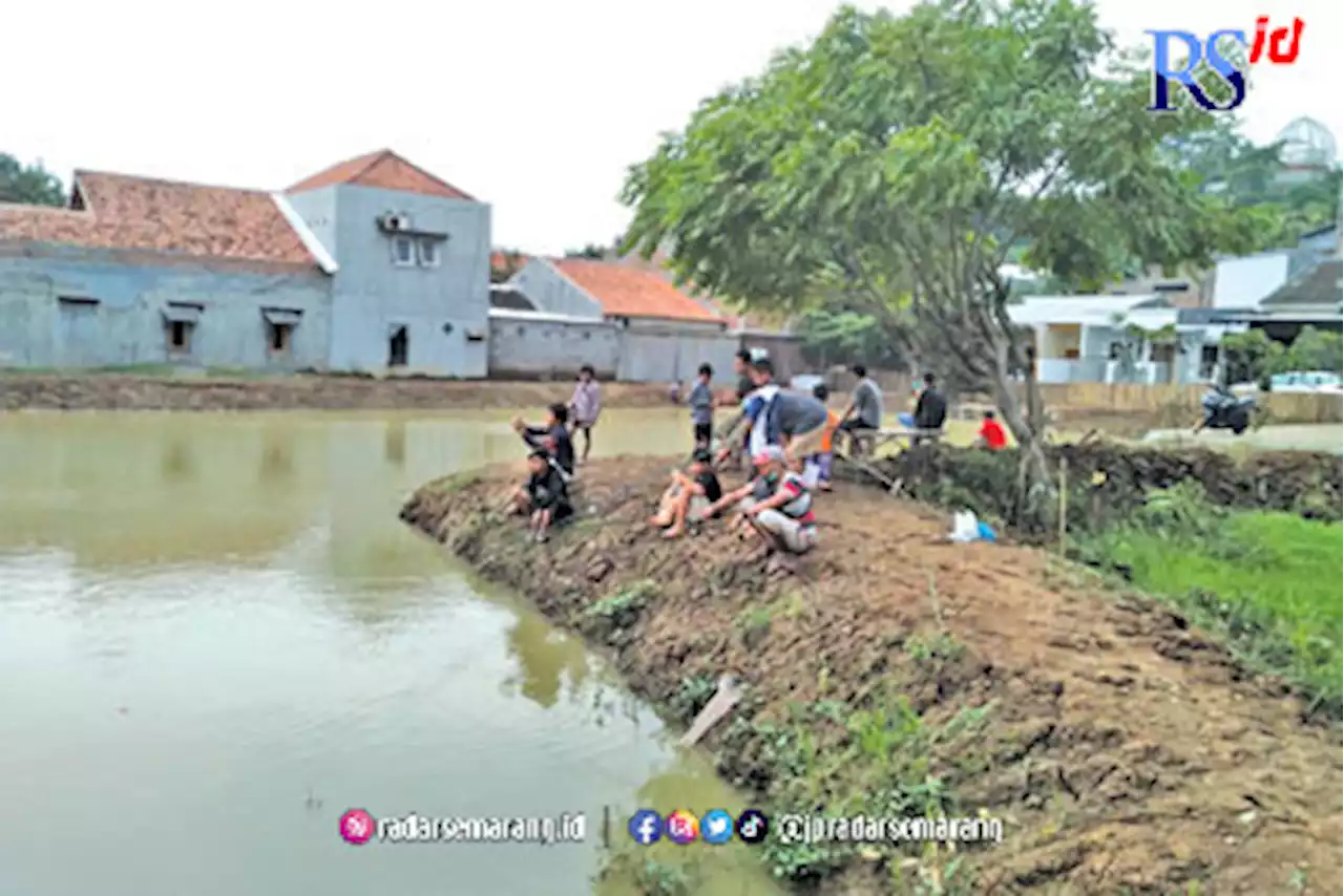 Manfaatkan Embung untuk Wisata Mancing