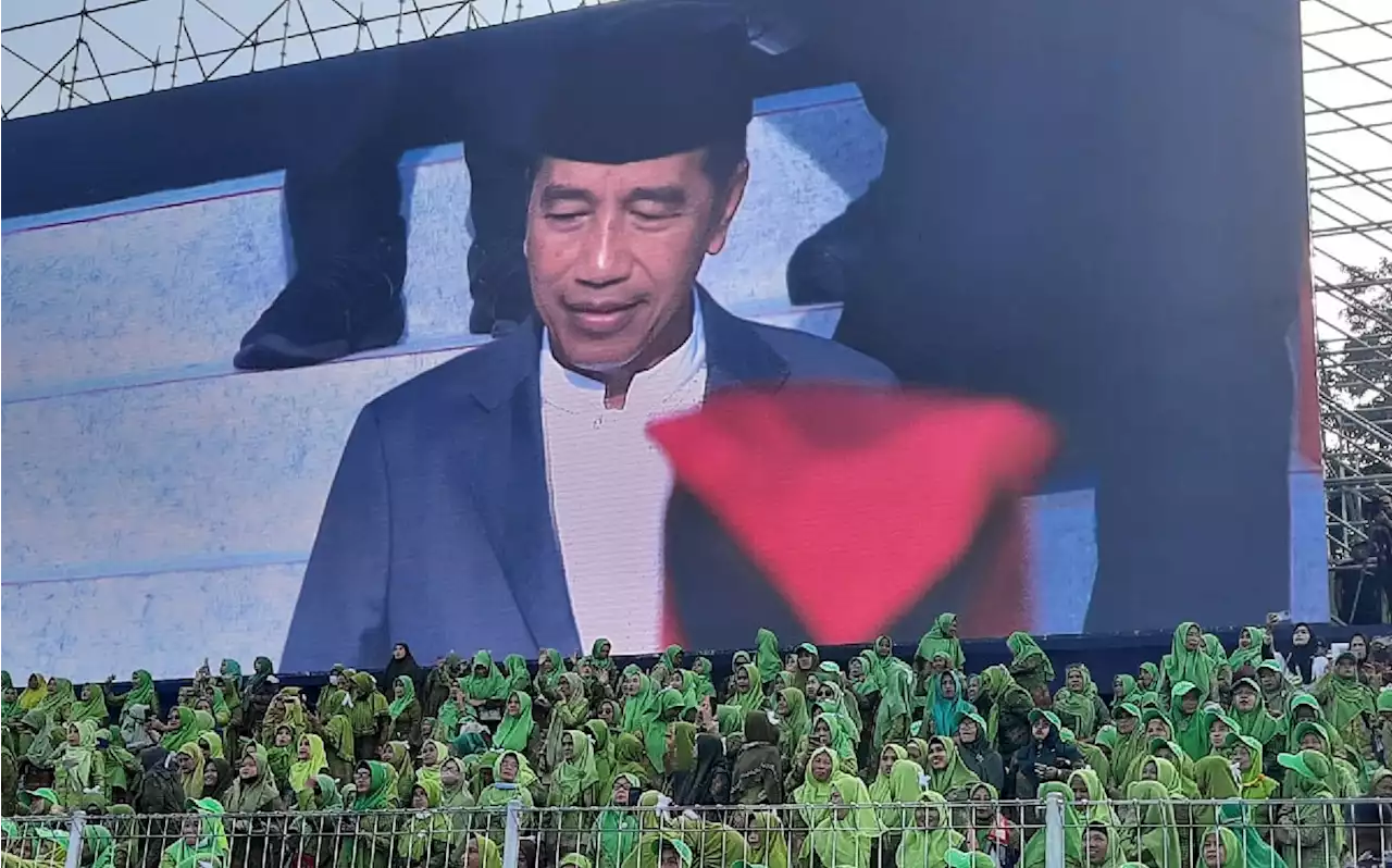 Jokowi Bilang Banser NU Sudah Senang Queen, Undangan Tertawa