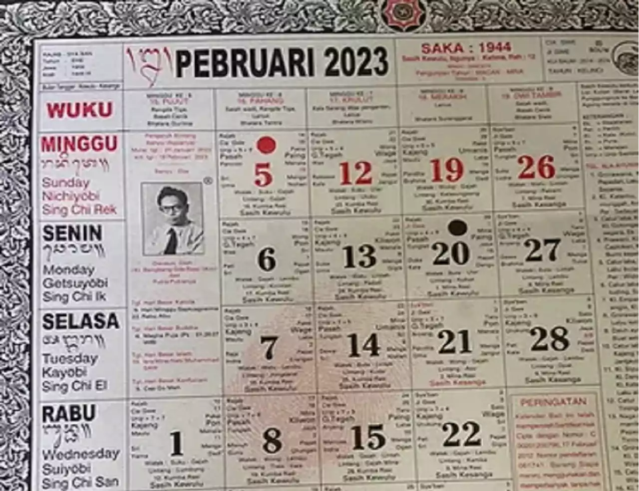 Kalender Bali Selasa 7 Februari 2023: Hari Baik Bikin Tembok Pekarangan & Berburu