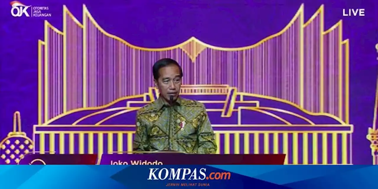 3 Permintaan Jokowi kepada Regulator dan Pelaku Jasa Keuangan Saat Pertemuan Tahunan IJK 2023