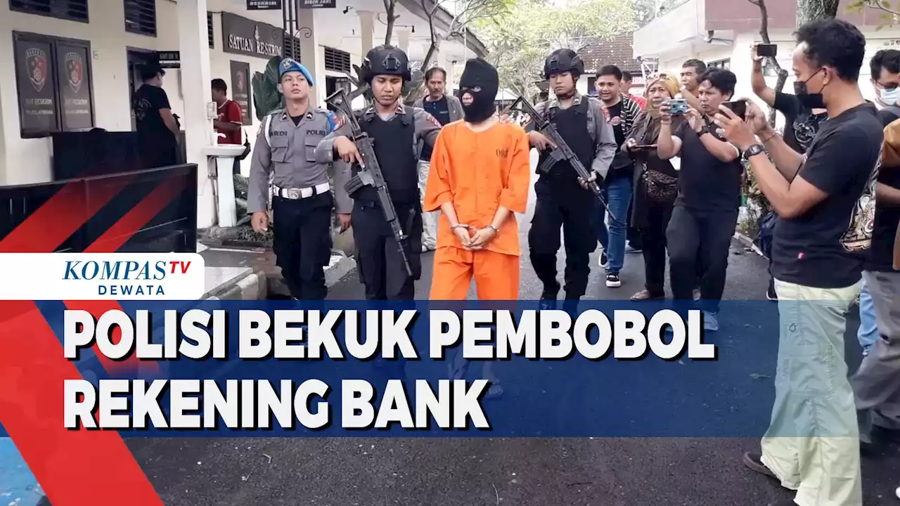 Polisi Bekuk Pembobol Rekening Bank