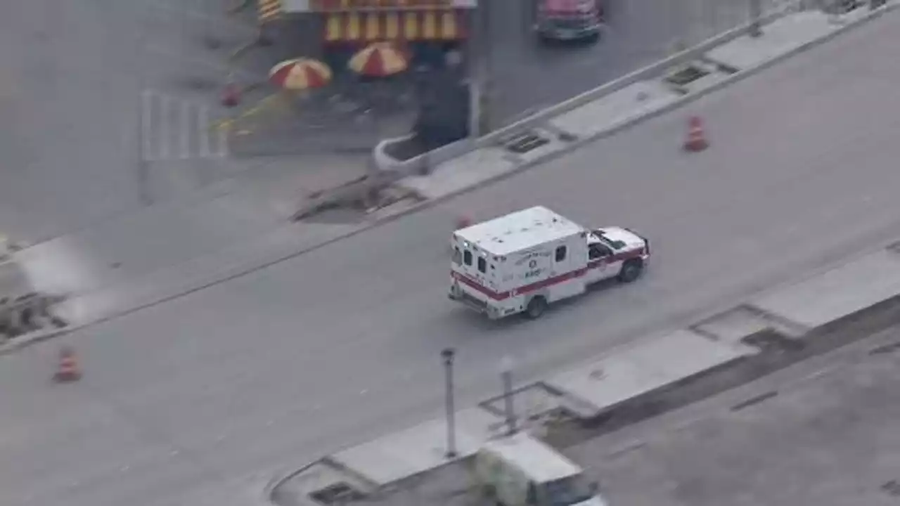 Suspect taken into custody after stealing ambulance from Houston Fire Department, leading police on chase, officials say