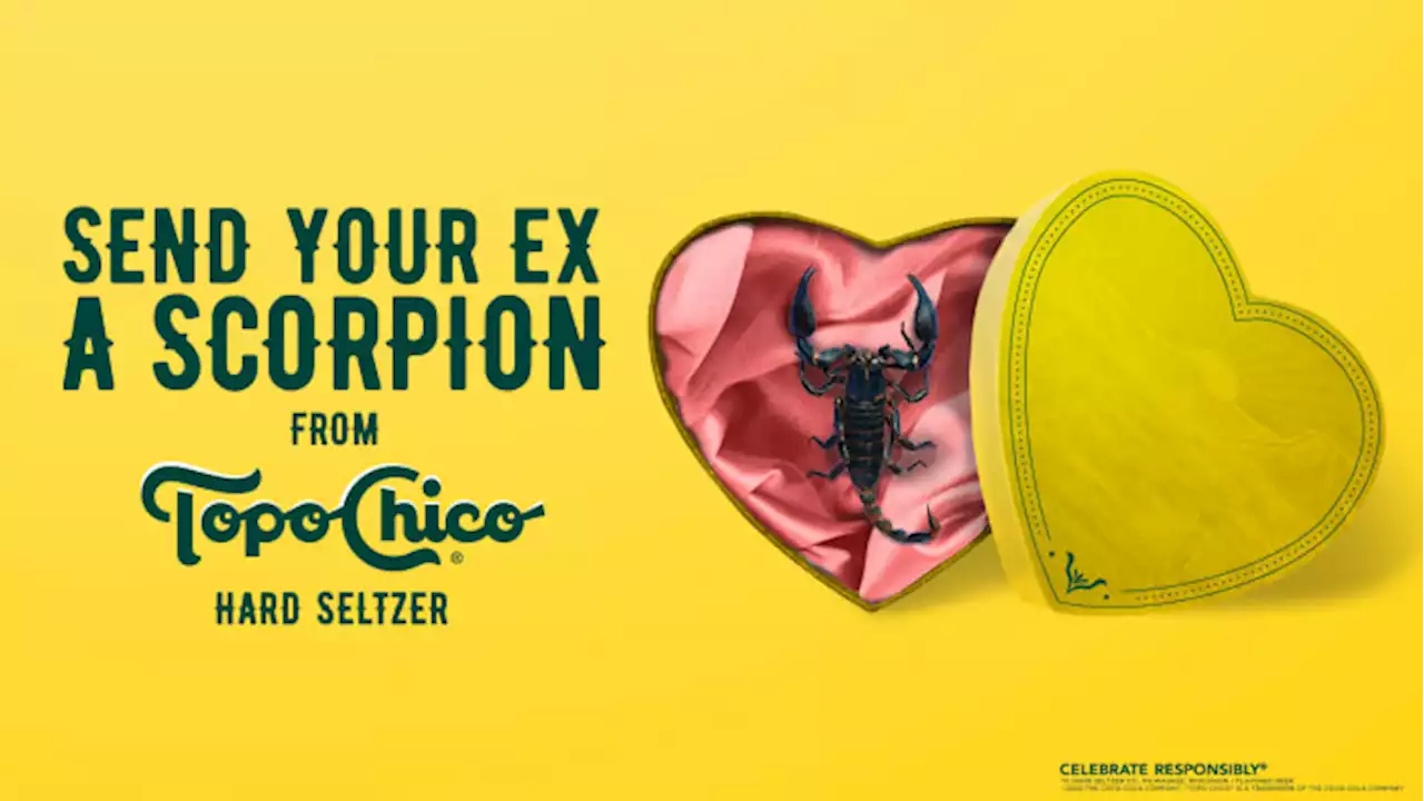 You can send your ex a scorpion this Valentine’s Day