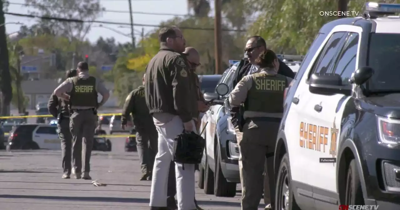 Riverside County deputies kill 'mentally disturbed' man who allegedly wielded spiked bat