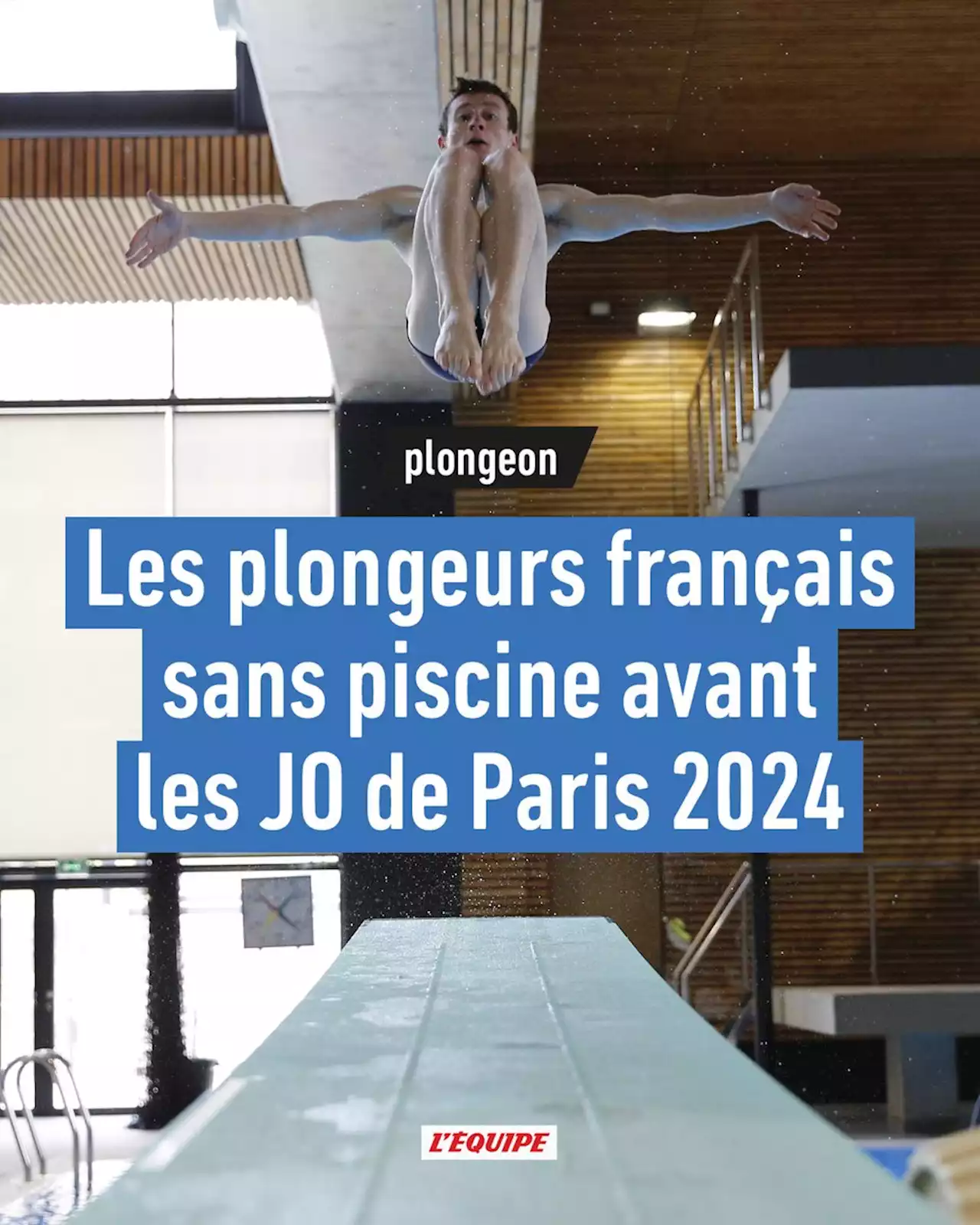 Les plongeurs français sans piscine avant les JO de Paris 2024