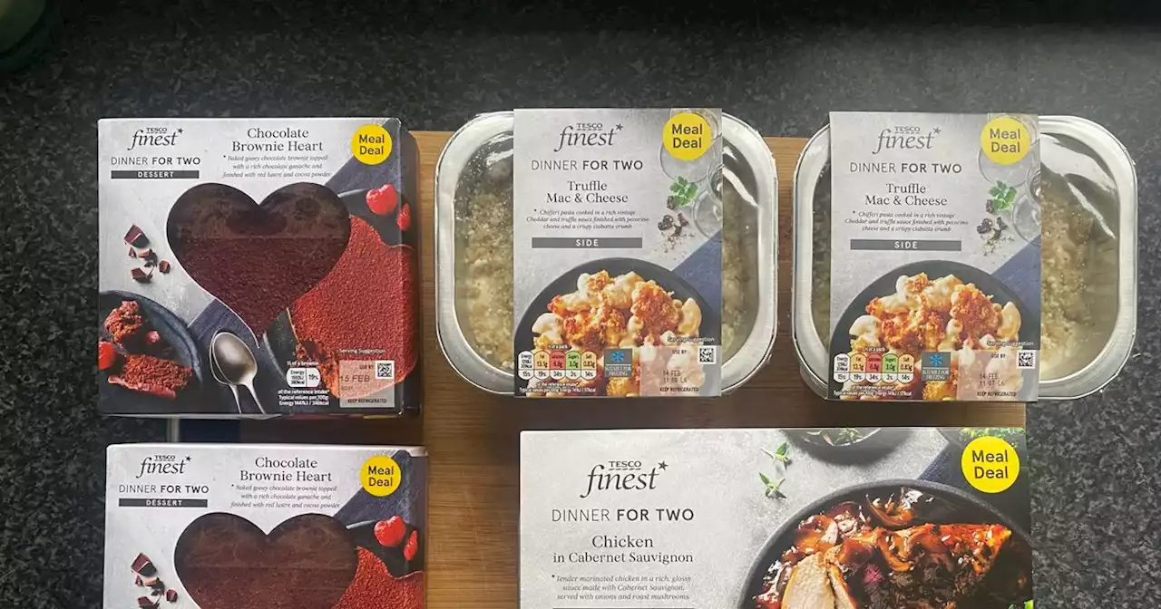 I tried Tesco's £12 dine in deal and I may not bother going out on Valentine's