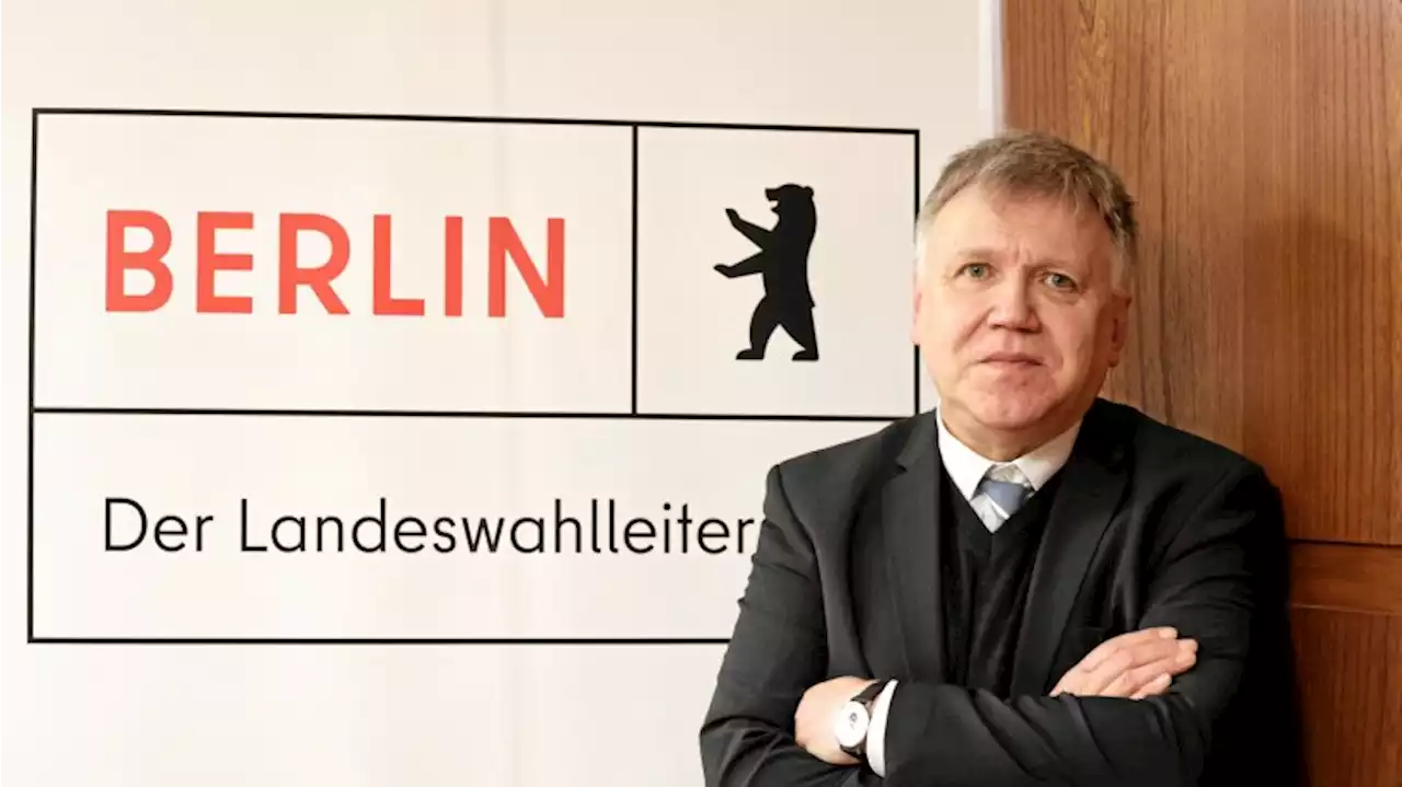 Berlin-Wahl 2023: Wahlleiter - „Ich bin zuversichtlich, dass diese Wahl funktionieren wird“