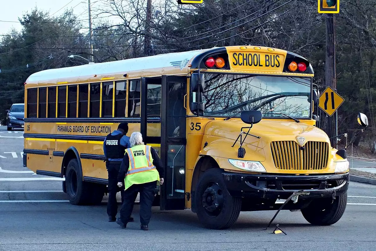 School bus driver, 23 students unhurt after collision with SUV, cops say