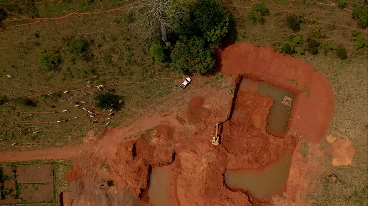 Brazil cracks down on illegal gold miners on an indigenous reserve in the Amazon