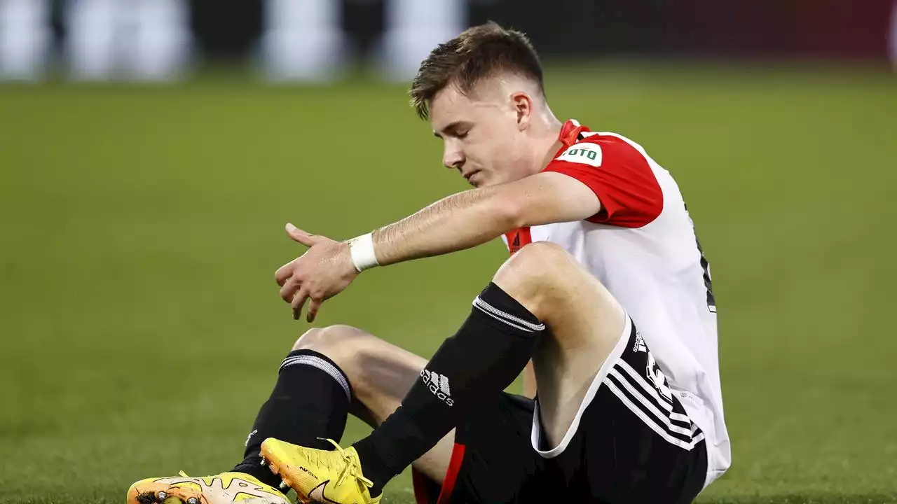 Feyenoord raakt met Walemark opnieuw speler kwijt door blessure